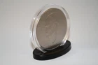 25 Single Coin DISPLAY STANDS for Silver Eagle/Morgan/Peace/IKE Dollars Capsules