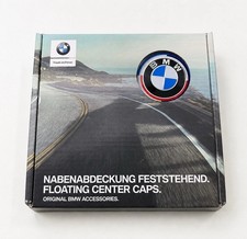 BMW Nabenabdeckung Nabendeckel Feststehend Spinning Caps 56 mm 50 Jahre - NEU!