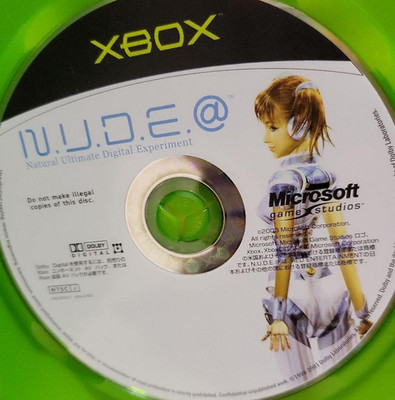 N.U.D.E. Natural Ultimate Digital Experiment Xbox Japan gebraucht nur Disc...