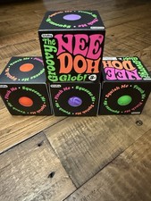 Schylling Nee Doh Groovy Glob Tactile Squish Squeeze Toy Ball, qty 1