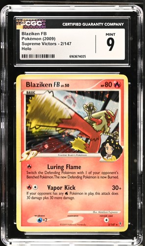 Blaziken FB graded CGC 9 for sale on eBay