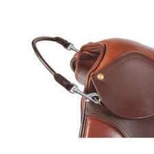 Shires Velociti GARA Leather Balancing Strap - Black or Brown