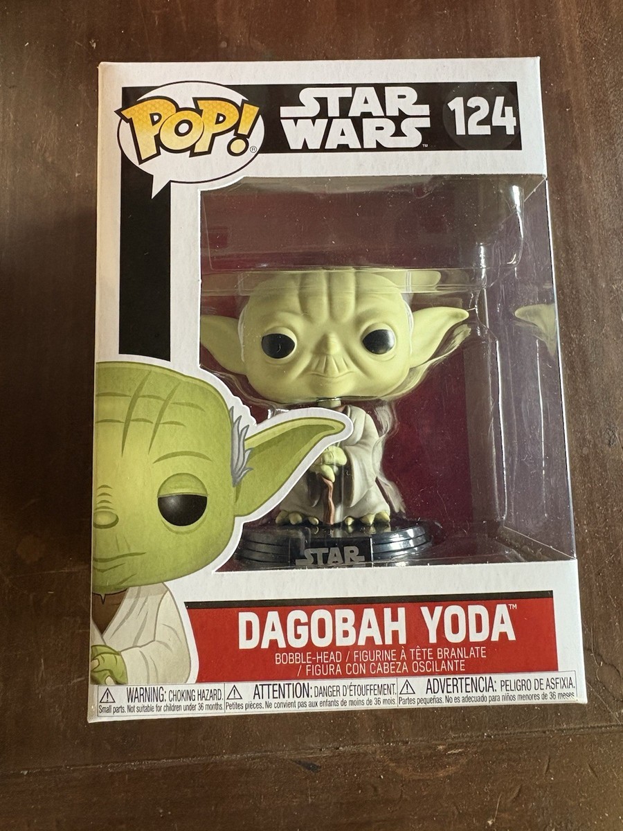 Funko Pop! Vinyl: Star Wars - Yoda (Dagobah) #124 for sale online