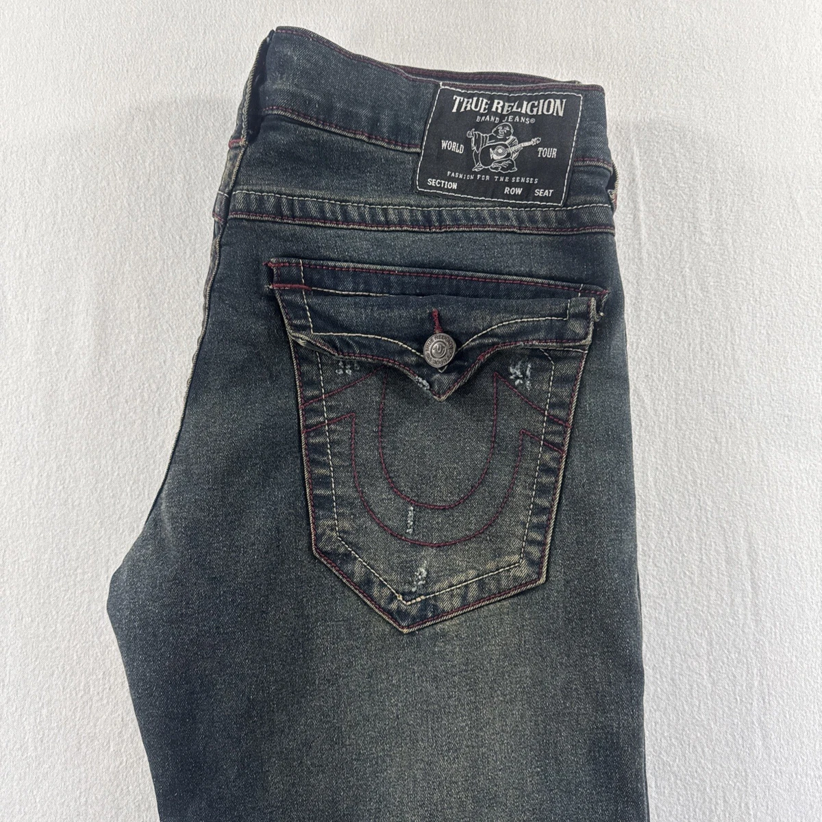 25+ True Religion Jeans Men's Black 33 in Inseam for sale