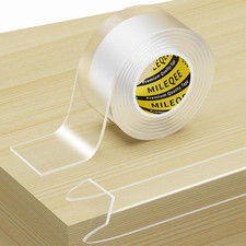 Clear Edge Protector Strip, 1.57in x 3.28FT, Sharp Edge Wrap Cover Tape, Self...