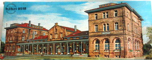ESTACIÓN DE TREN ESCALA HO KIBRI B-9518 CALW NUEVO | Condition: New