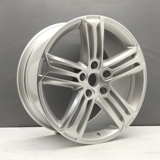 VW TOUAREG R LINE TALLADEGA 20" SILVER ALLOY WHEEL RIM 9J 7P6601025AH GENUINE X1