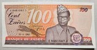 Zaire 100 Zaires 1985 Unc
