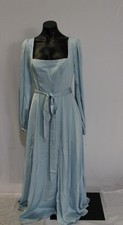 Azazie Women's Long Sleeve Leonia bridesmaid Dress EJ3 Sky Blue See Description