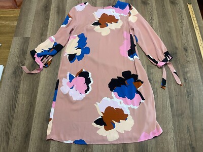 A New Day Dress, Women's Size Small, Pink, Floral, 3/4 Sleeves