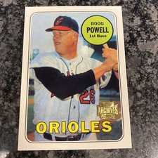 Boog Powell 2002 Topps Archives Reprint #112 of 200