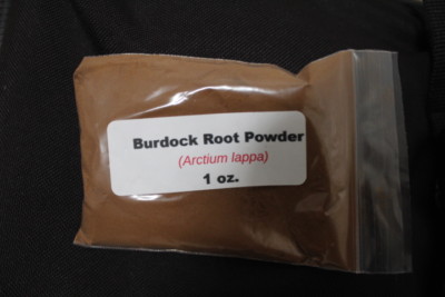 1 oz. Burdock Root Powder (Arctium lappa) 