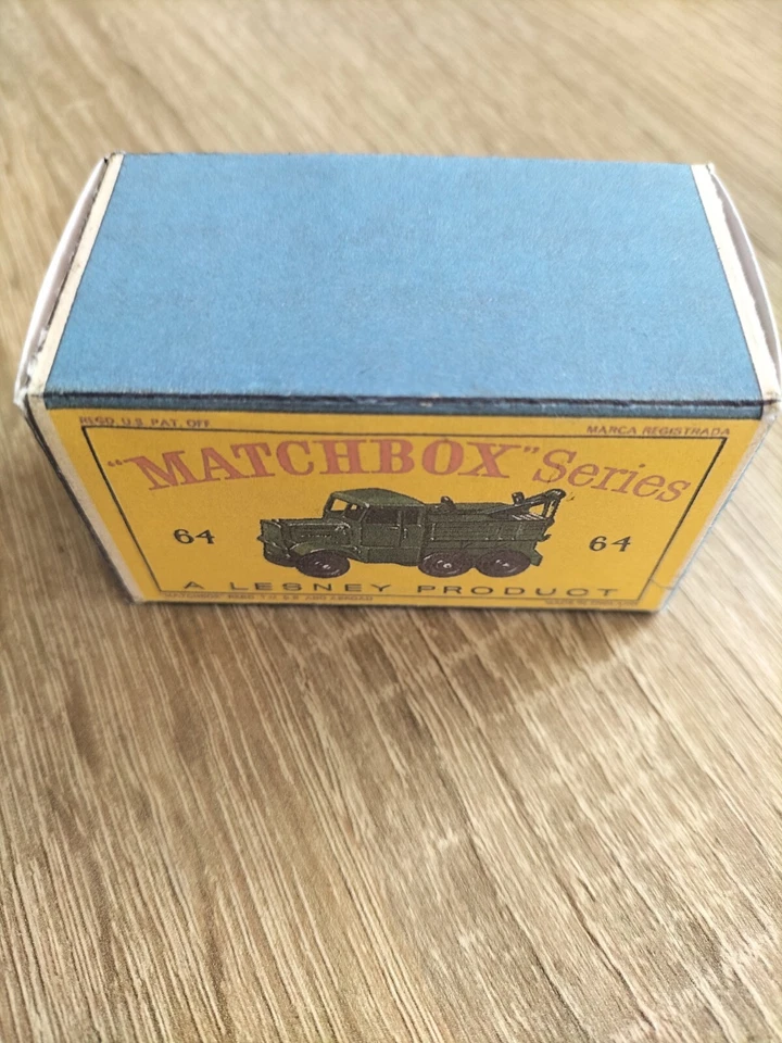 Matchbox Regular Wheels No64 Scammel Tow Truck - Replica / Copy Box only - Image 2 of 3