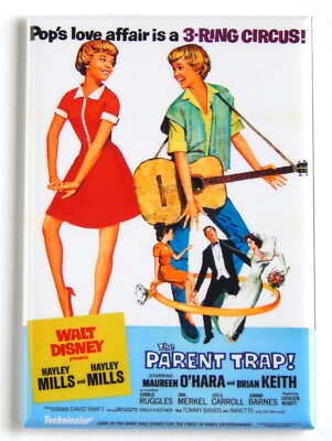 The Parent Trap (1961) FRIDGE MAGNET movie poster ''style B''
