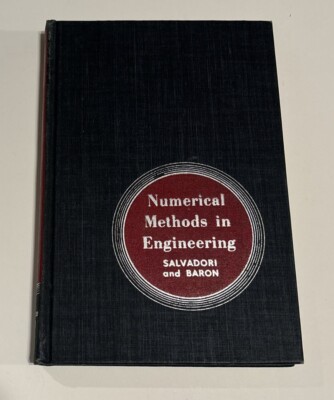 Numerical Methods In Engineering Salvadorio and Baron