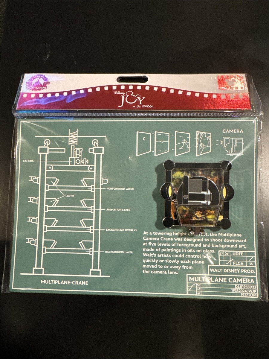 D23 Expo 2024 Snow White Multiplane Camera Slider Pin Joy on the
