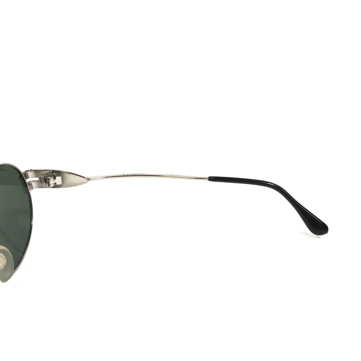 Vogue Sunglasses VO3225-S 424 Silver Round Frames with Green  display picture 1