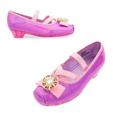 NWT Disney Store Rapunzel Costume Shoes Tangled many sizes Girls