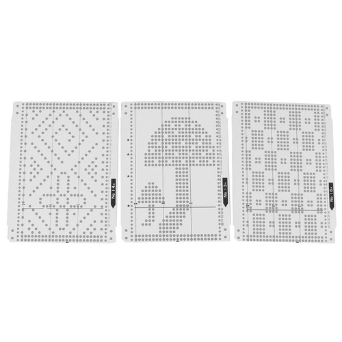 Knitting Machine Flower Punch Card No. 1‑20 Punching Accuracy Soft K LLI - Picture 22 of 22