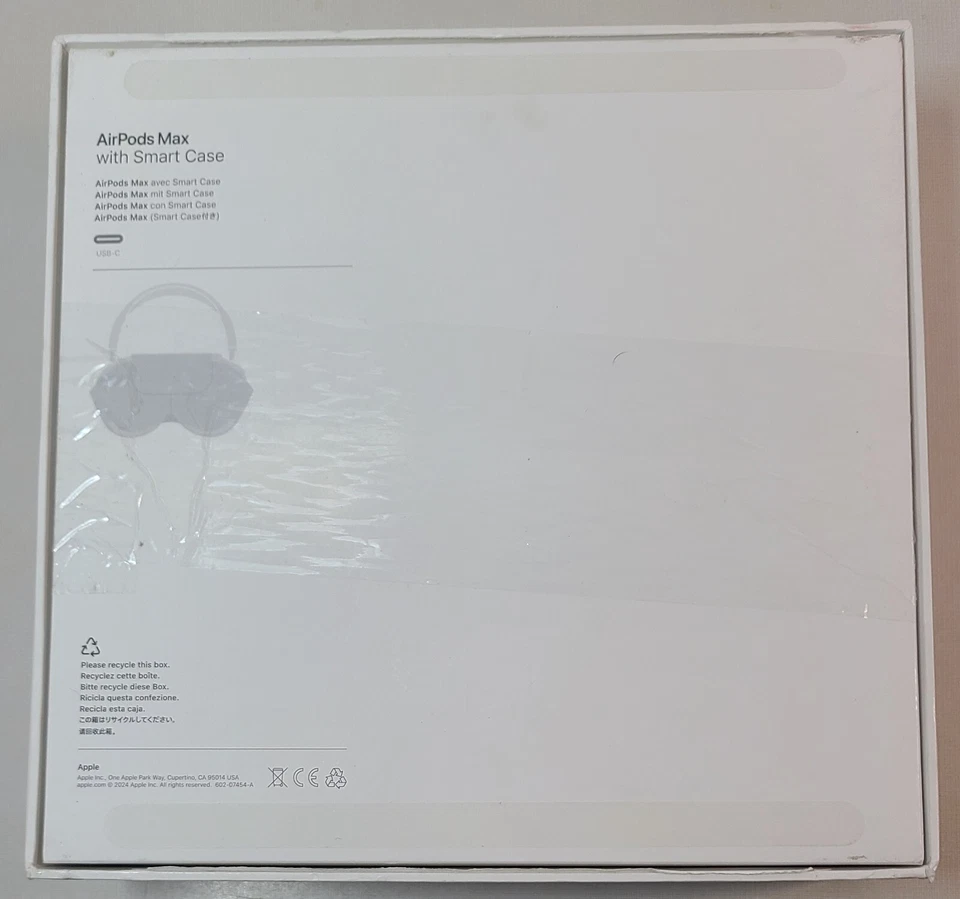 OPEN BOX - Apple AirPods Max USB-C Headphones - Midnight - MWW43AM/A / A3184 - Image 4 of 4