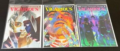 Vicarious #1-2 With Variants Lot of 3 Comics Boom Studios 2024 Nice Addition New