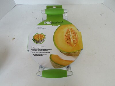 PRO FRESHIONALS FRUIT SLICER BY GOODCOOK STAINLESS STEEL BLADES EASY NEW LotS