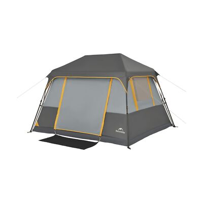 Naturehike Cape 4/6/8 Person Camping Tent, 60S Easy Setup Instant Tent Pop up...