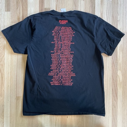 Playboi Carti Self Titled Tour Tshirt XL AWGE Die Lit Whole Lotta Red Rap Merch - Bild 4 von 6