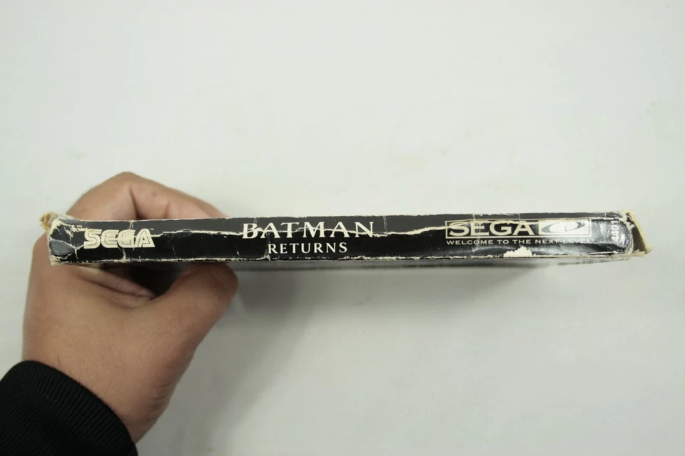 Batman Returns Sega CD 1993 KB Kay Bee Toys Display CIB Complete with Reg Card - Image 4 of 4