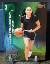 Haley Jones Rookie 2023 Metal Universe FF48 Fresh Foundations RC