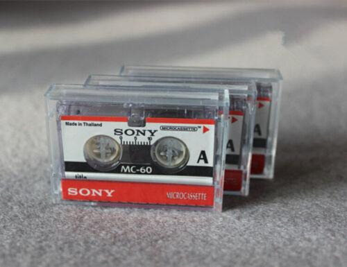 3 pcs Tapes For Sony MC-60 MC60 Microcassette Blank Cassette Tape Disc 60 min - Afbeelding 1 van 2
