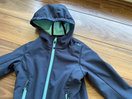 CMP Outdoor Adventure Hooded Jacket Size 128 Age 7-8 Years (water & Wind proof) - Picture 2 of 9
