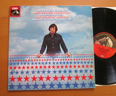 ASD 2754 Previn Plays Gershwin Rhapsody in Blue Andre Previn EMI Stereo EX/VG