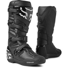 FOX COMP MOTOCROSS MX BOOTS ADULT ALL SIZES MOTORCROSS BOOT BLACK FOX RACING