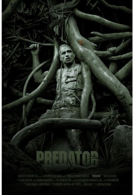 #ad #ad NYCC 2022 Predator Camouflage Chris Koehler Poster Screen Print Art 24x36 Mondo $65.99