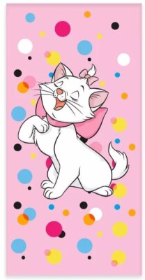 Disney Marie Aristocats Badetuch Handtuch Strandtuch 60x120cm 100% Baumwolle