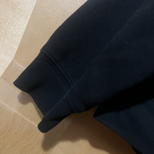 Forever 21 Womens Sweater Medium M Black Employee Hoodie Pullover Long Sleeve - Picture 4 of 8