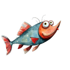 XXL 18X18 Autoaufkleber Lustige Fische Aufkleber Wetterfester Vinyl Sticker