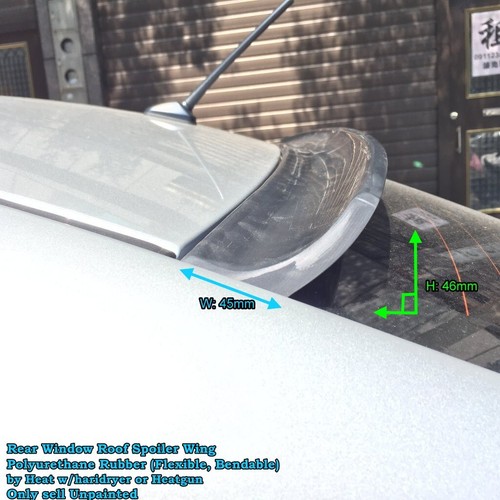 818S Rear Window Roof Spoiler Wing Fits 2006~2013 Chevrolet Impala SS Sedan - Picture 3 of 9