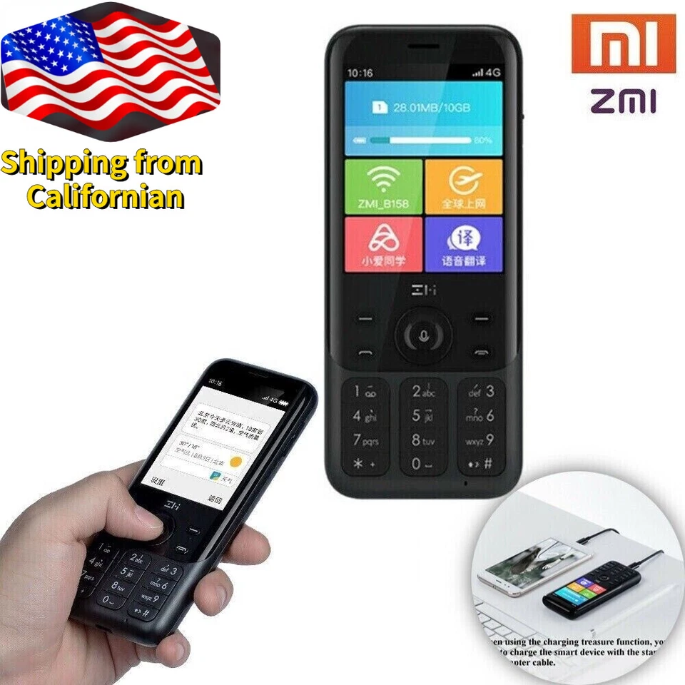 Xiaomi Mobile Phone for Handheld Translator Wifi Hotspot Router 5000MHA Battery - Image 3 of 4