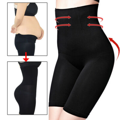All Day Body Shaper Shorts for Women Compression High Waist Tummy Control Pants