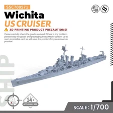 MRY-SFW 1/700 Military Base US Wichita Cruiser