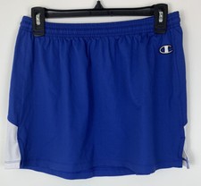 Champion Athletic Stretch Skirt Blue Lacrosse Tennis Athleisure SZ L