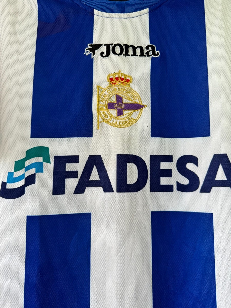 Maillot Football Vintage Deportivo La Corogne 2002-2003 Away - Taille S JOMA - Occasion