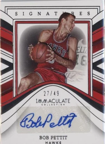 2022-23 Panini Immaculate Collection - Bob Pettit #IMS-BOB