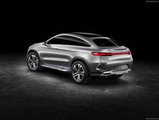 Cars mercedes benz coupe suv concept 2014 16 Desk Mat Stitched