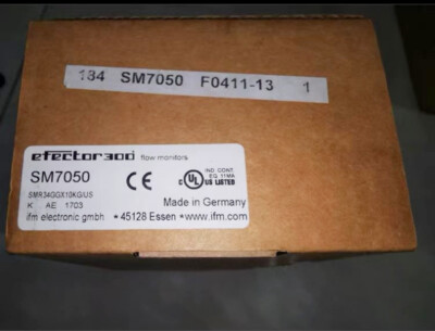 1pcs IFM SM7050 electromagnetic flow meter SMR34GGX10KG/US-100