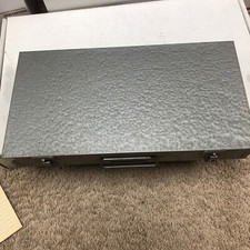 Vintage BRUMBERGER Coin Slide Metal Case 150-35mm Slide Holder 2x2 Coin Storage