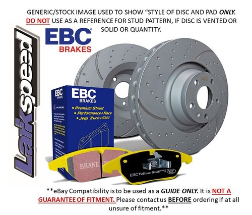 EBC Yellowstuff Front Brake Pads | 68-83 Fiat 124 1.6