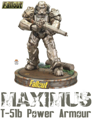 Fallout Maximus Figur T-51b Power Armour (TV Series Version) 25 cm von Dark Horse